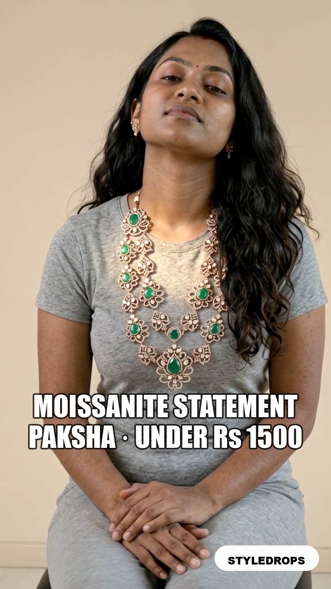 Statement necklace under $120 — Paksha Yaavini for Diwali